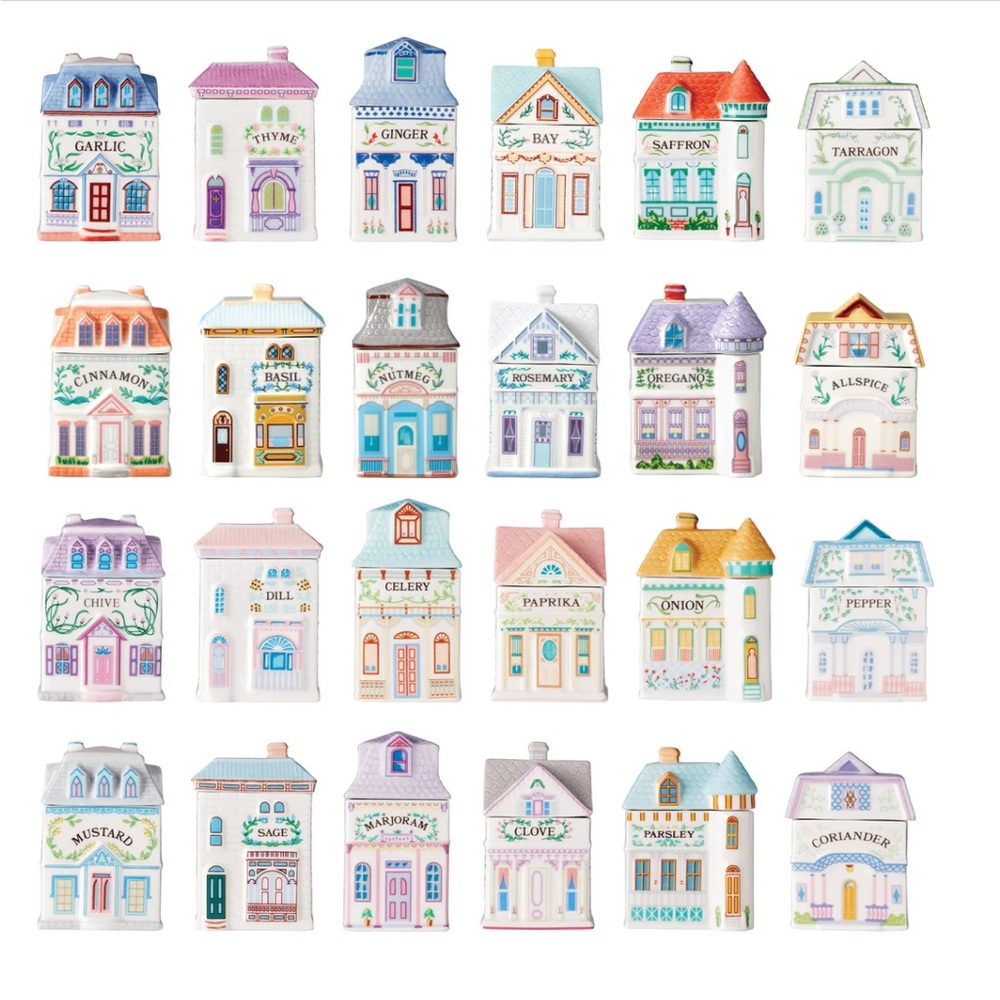Lenox Spice Village 24-Jar Full Collection